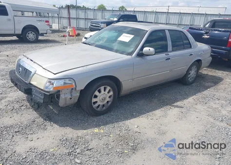 2004 Mercury Grand Marquis Ls из США, поврежденный, VIN 2MHFM75W84X658355